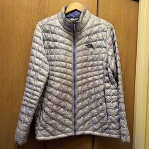 The North Face Women's Gray Quilted Jacket